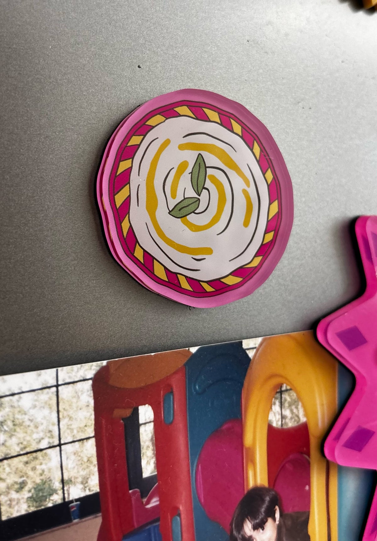 Breakfast Dishes Magnet Set