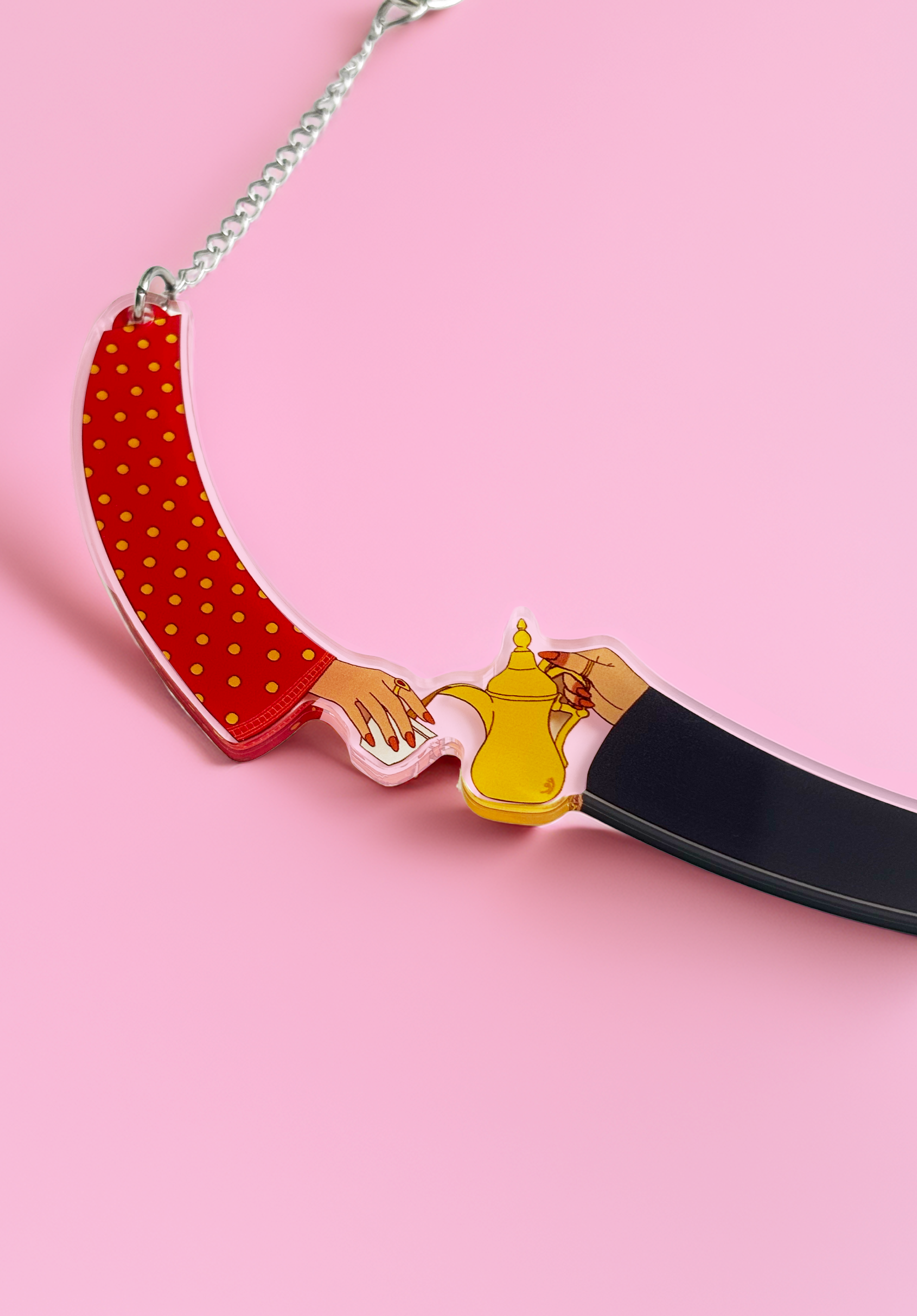 Gahwa Bag Necklace
