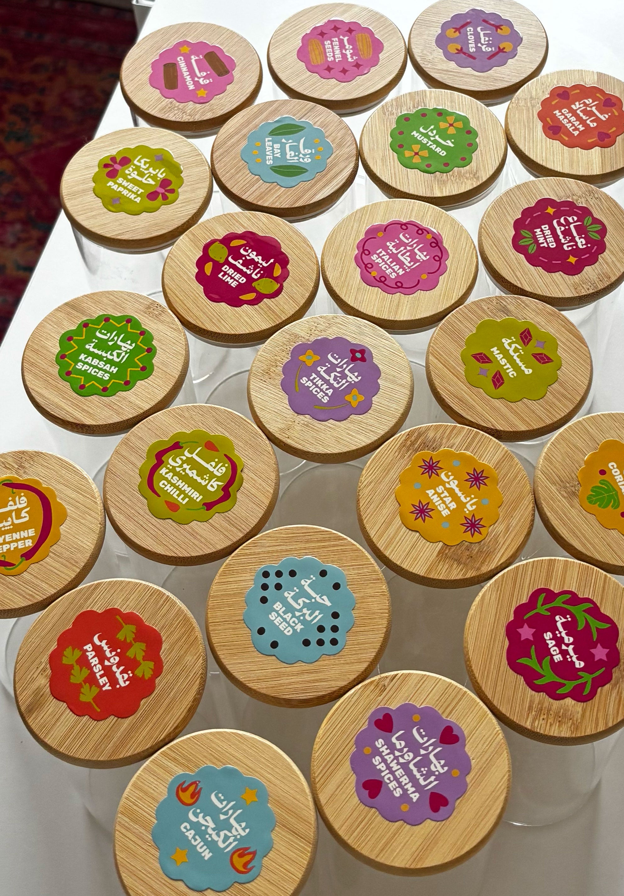 Spice Label Stickers 2