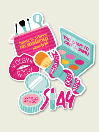 Glam Sticker Pack