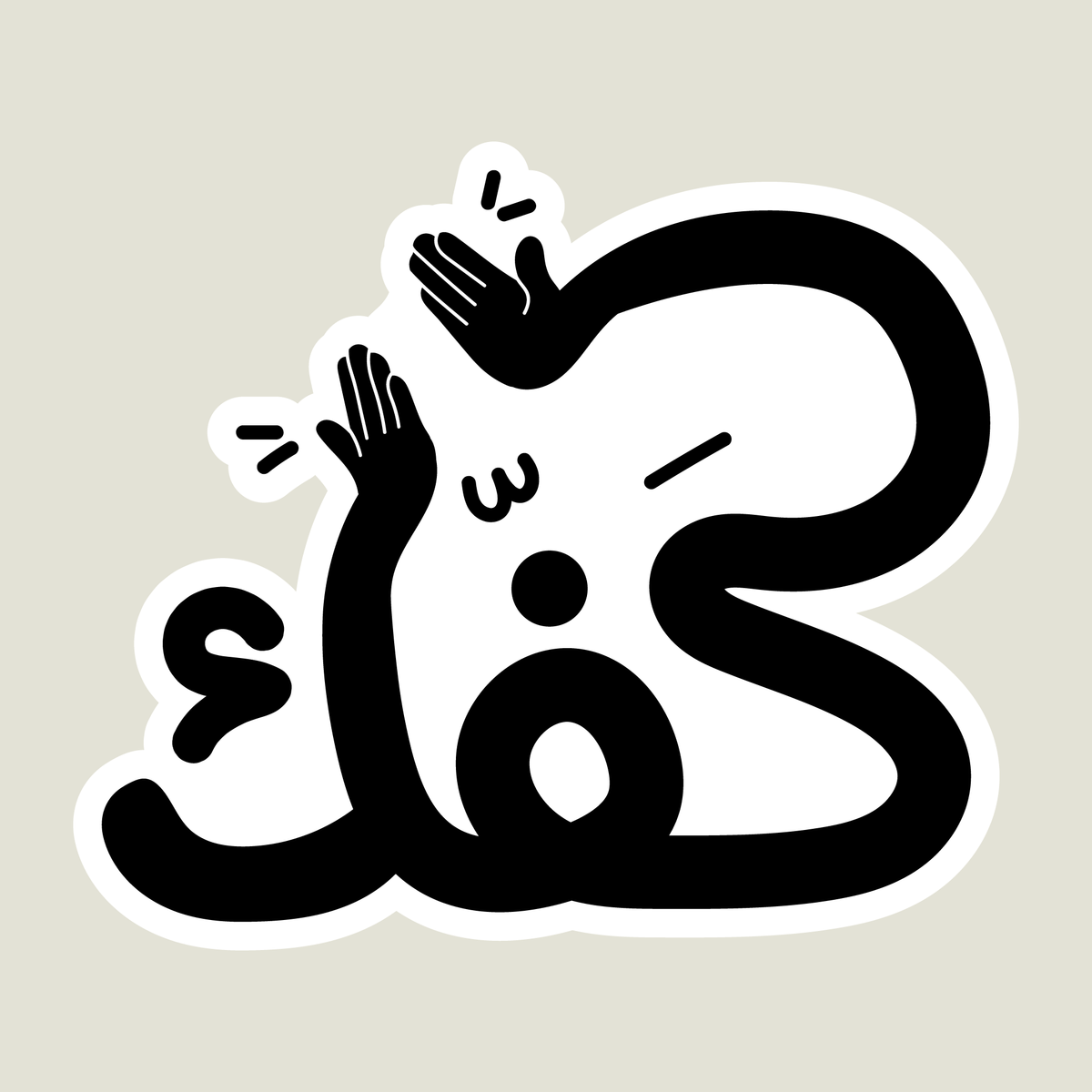 High 5 Sticker High Five Sticker – Shop Waggish