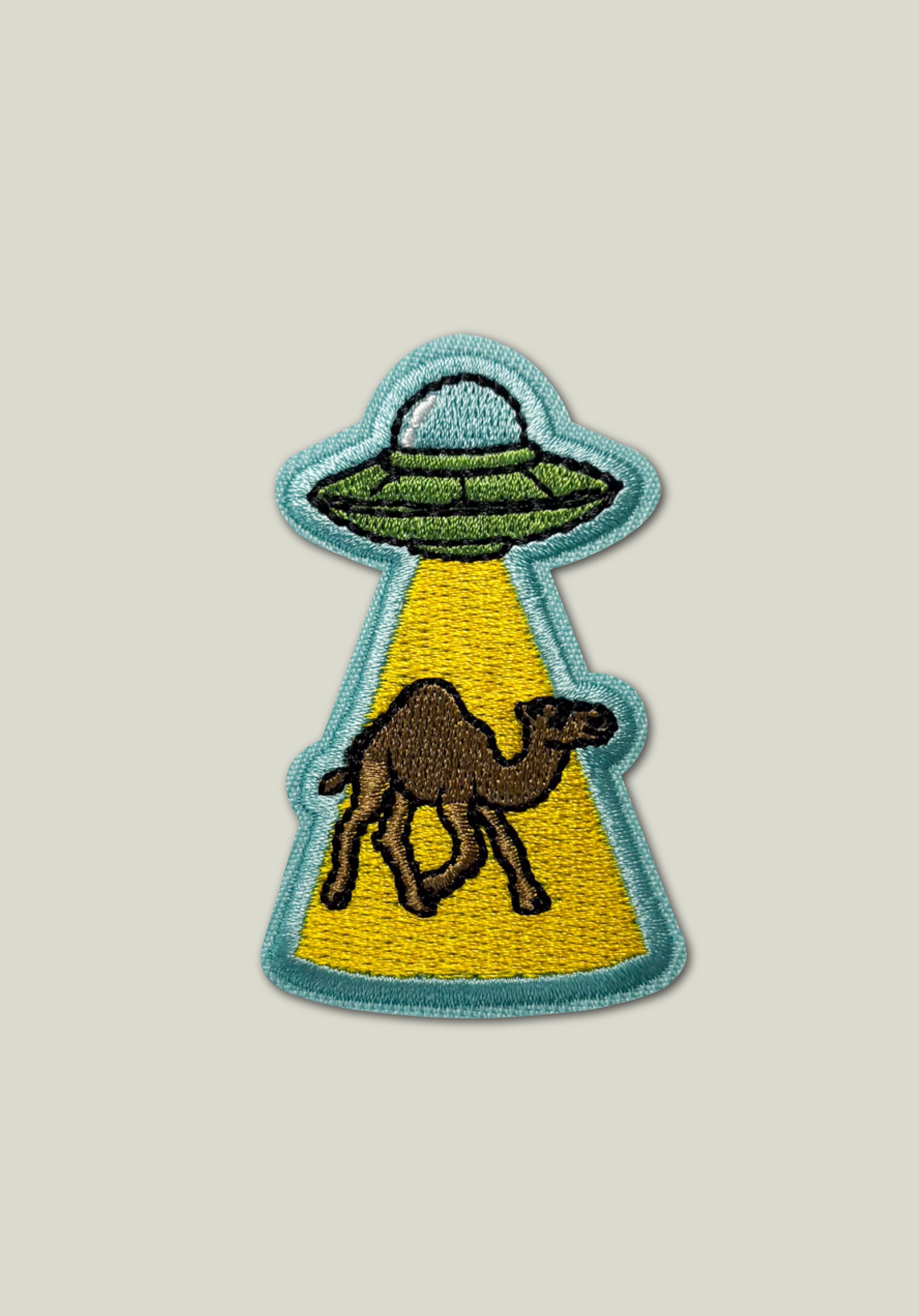 Space Camel Embroidered Patch