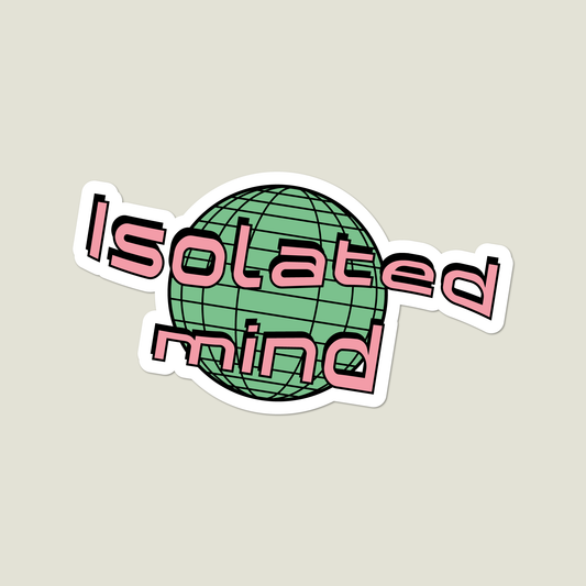 Isolated Mind Sticker