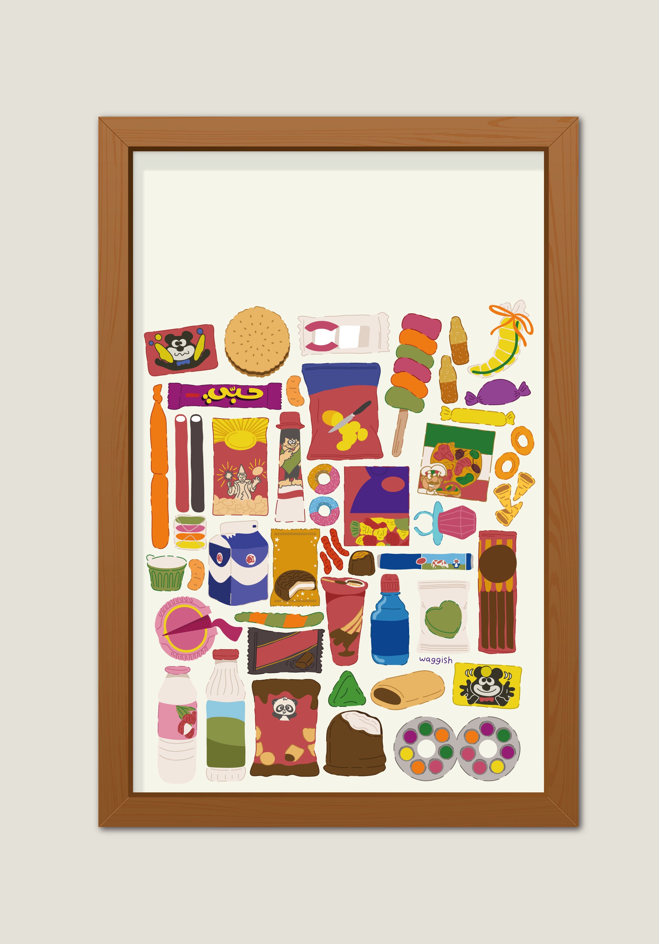 Dokkan Al Taybeen Candy Print