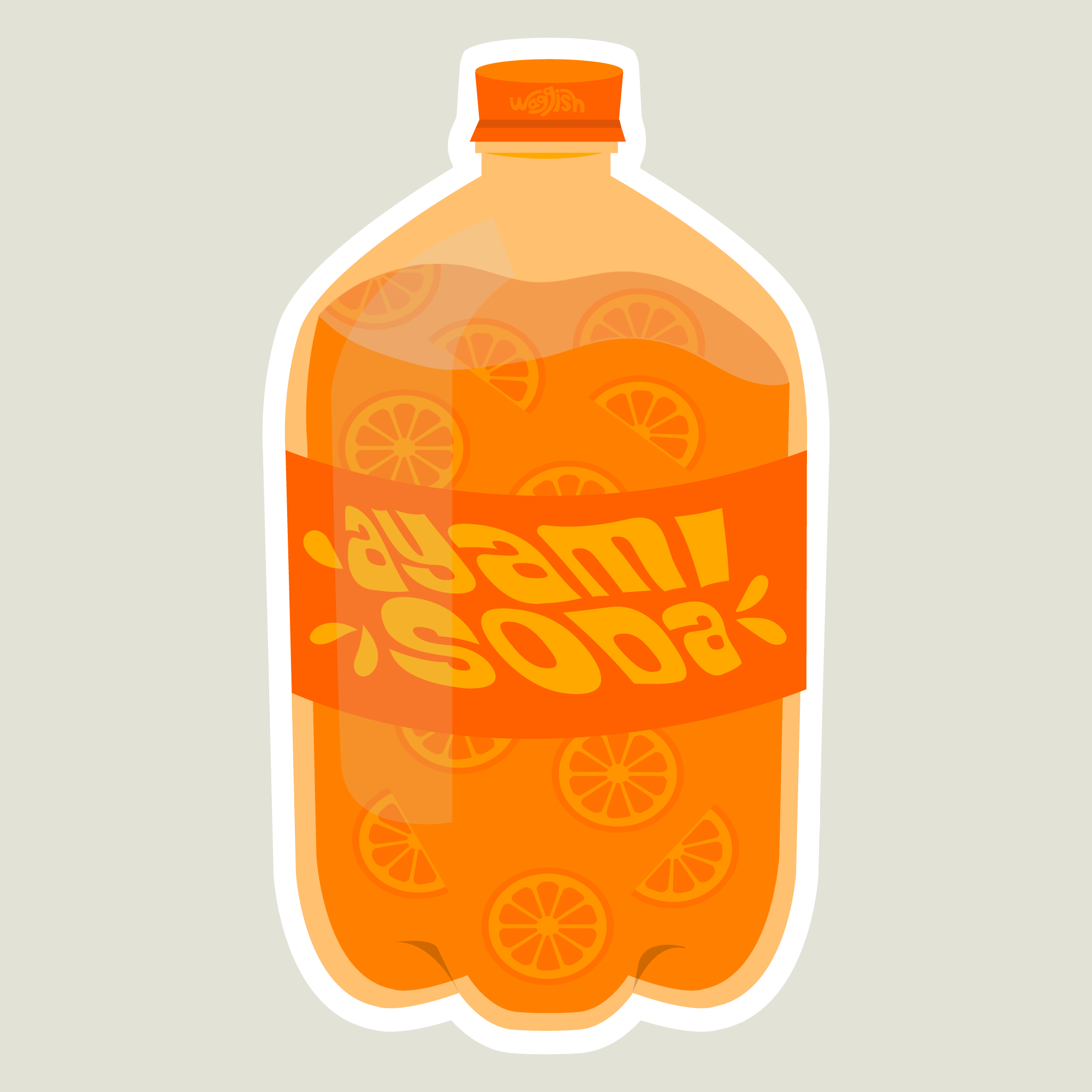 Ayami Soda Sticker