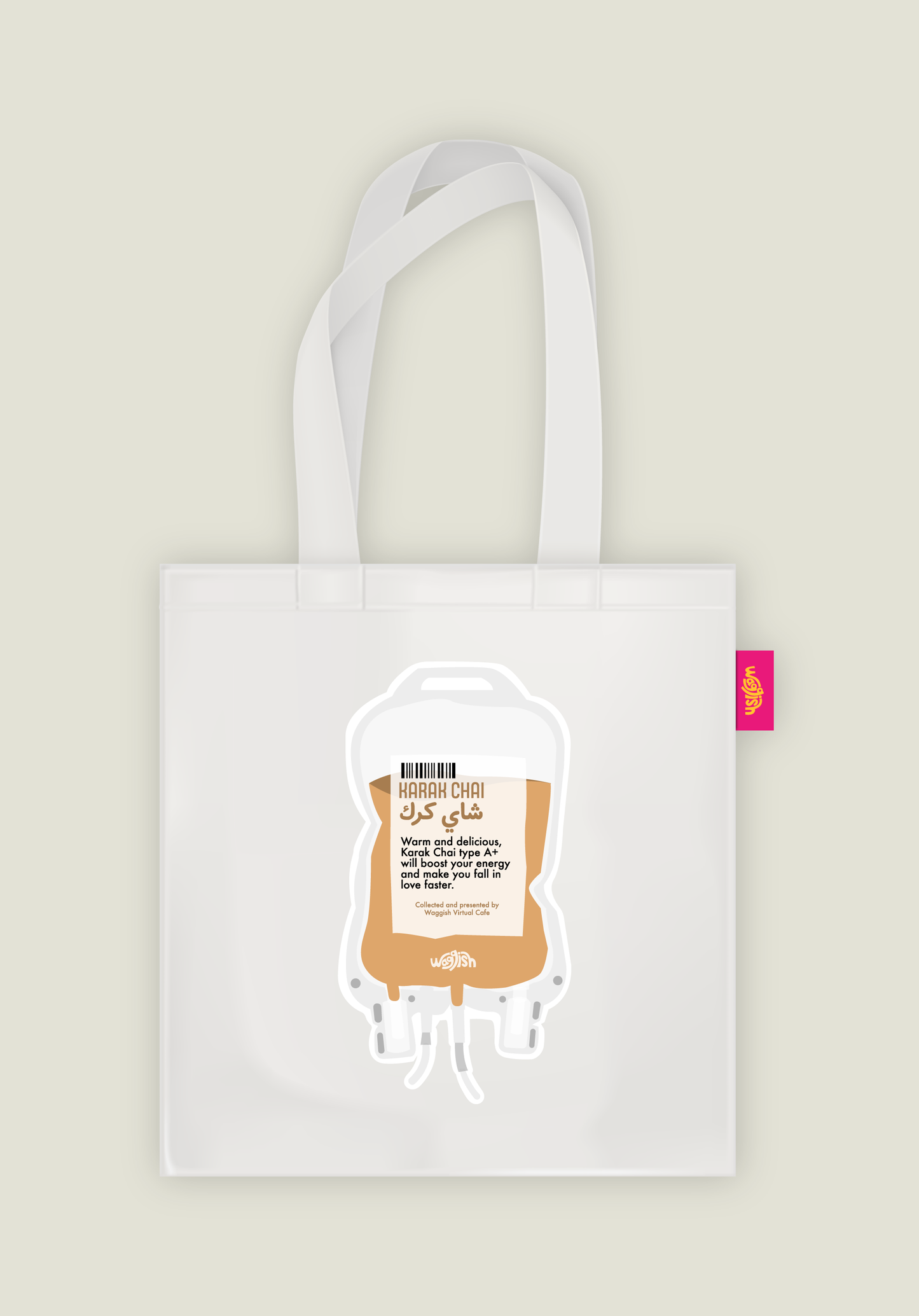 Karak Chai Tote Bag