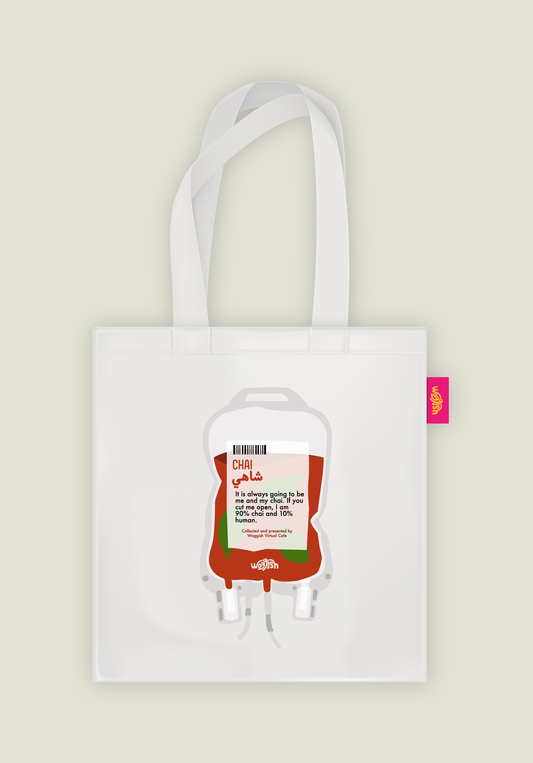 Chai Blood Bag Tote Bag