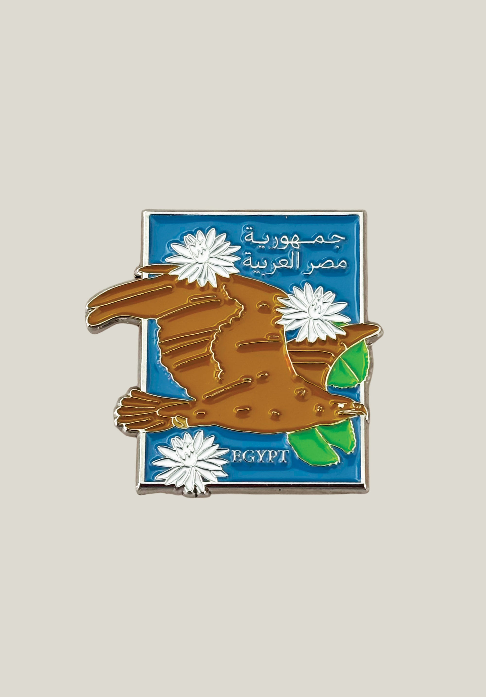 Egyptian Eagle Metal Sticker