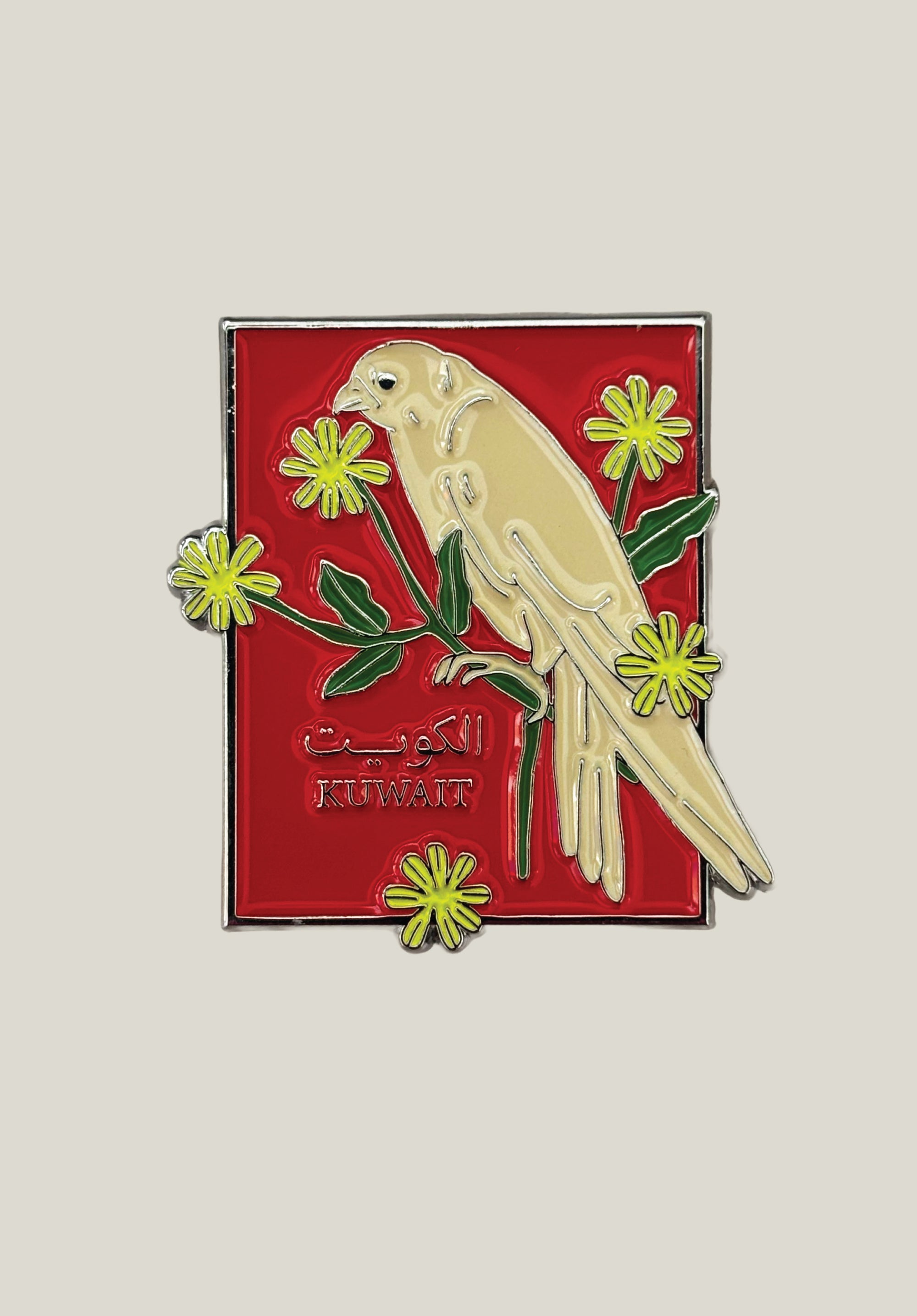 Kuwait Falcon Metal Sticker