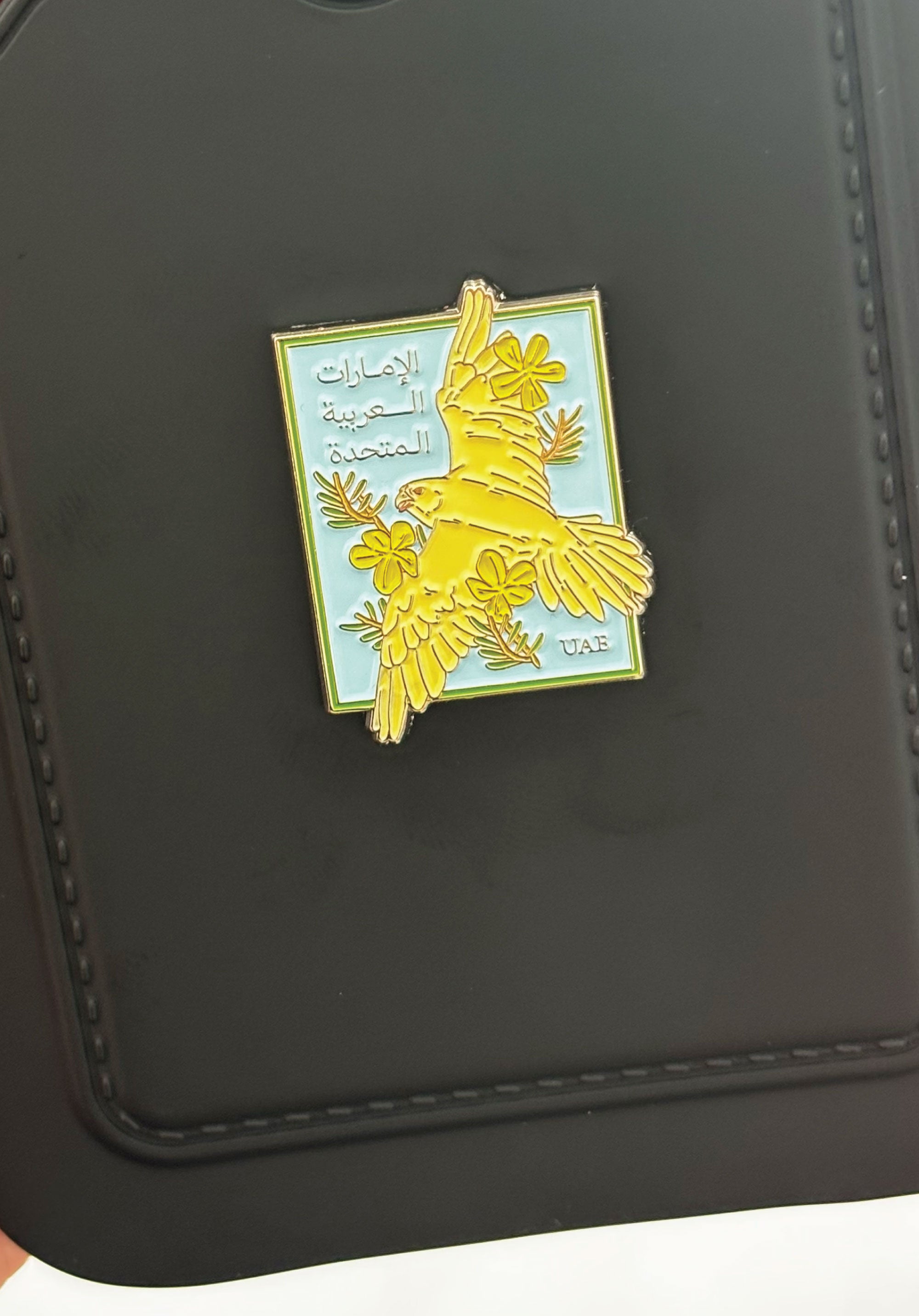 UAE Falcon Metal Sticker
