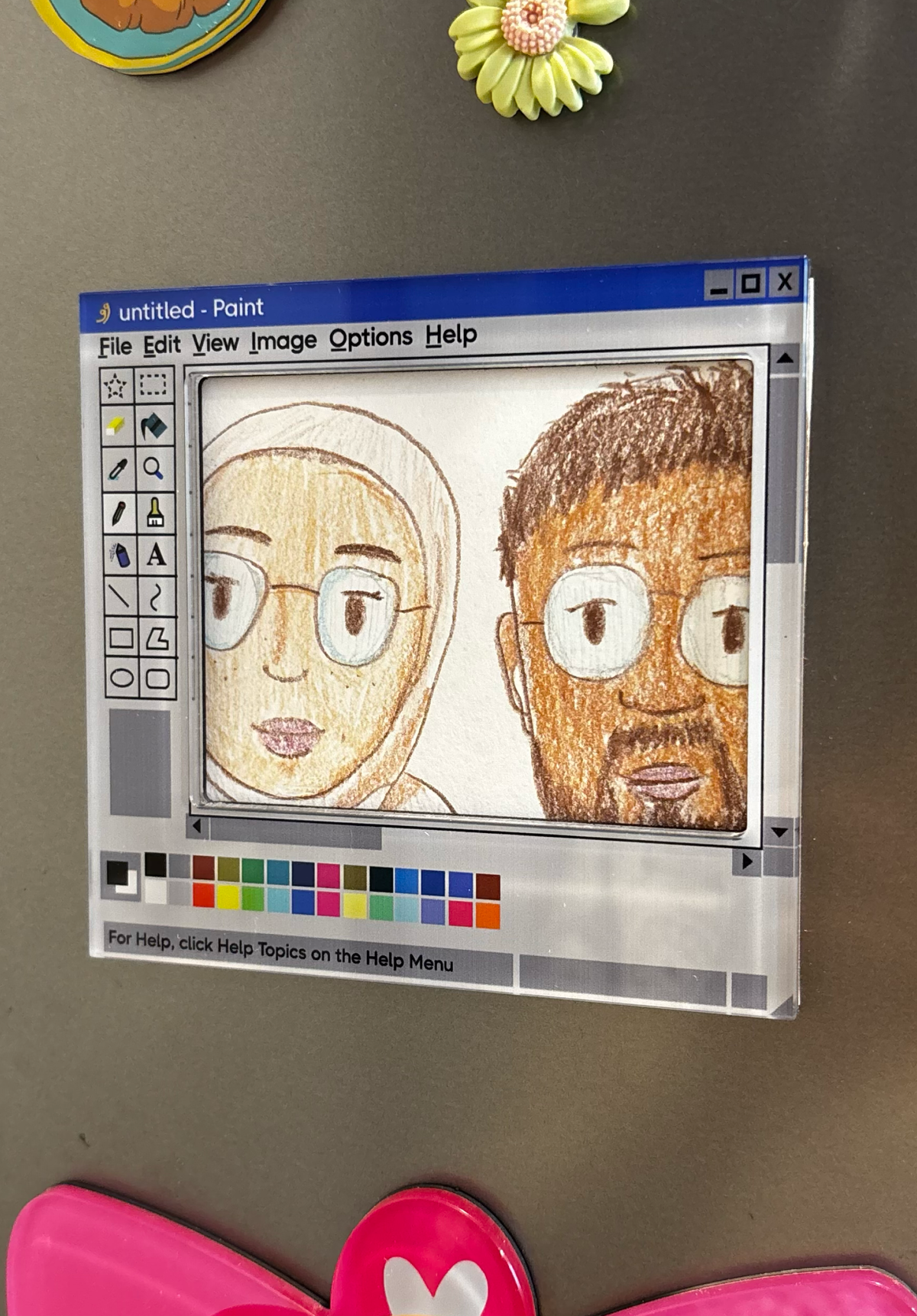 Paint Magnetic Frame
