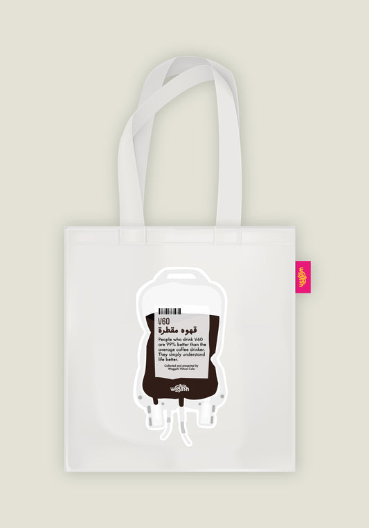 V60 Coffee Tote Bag