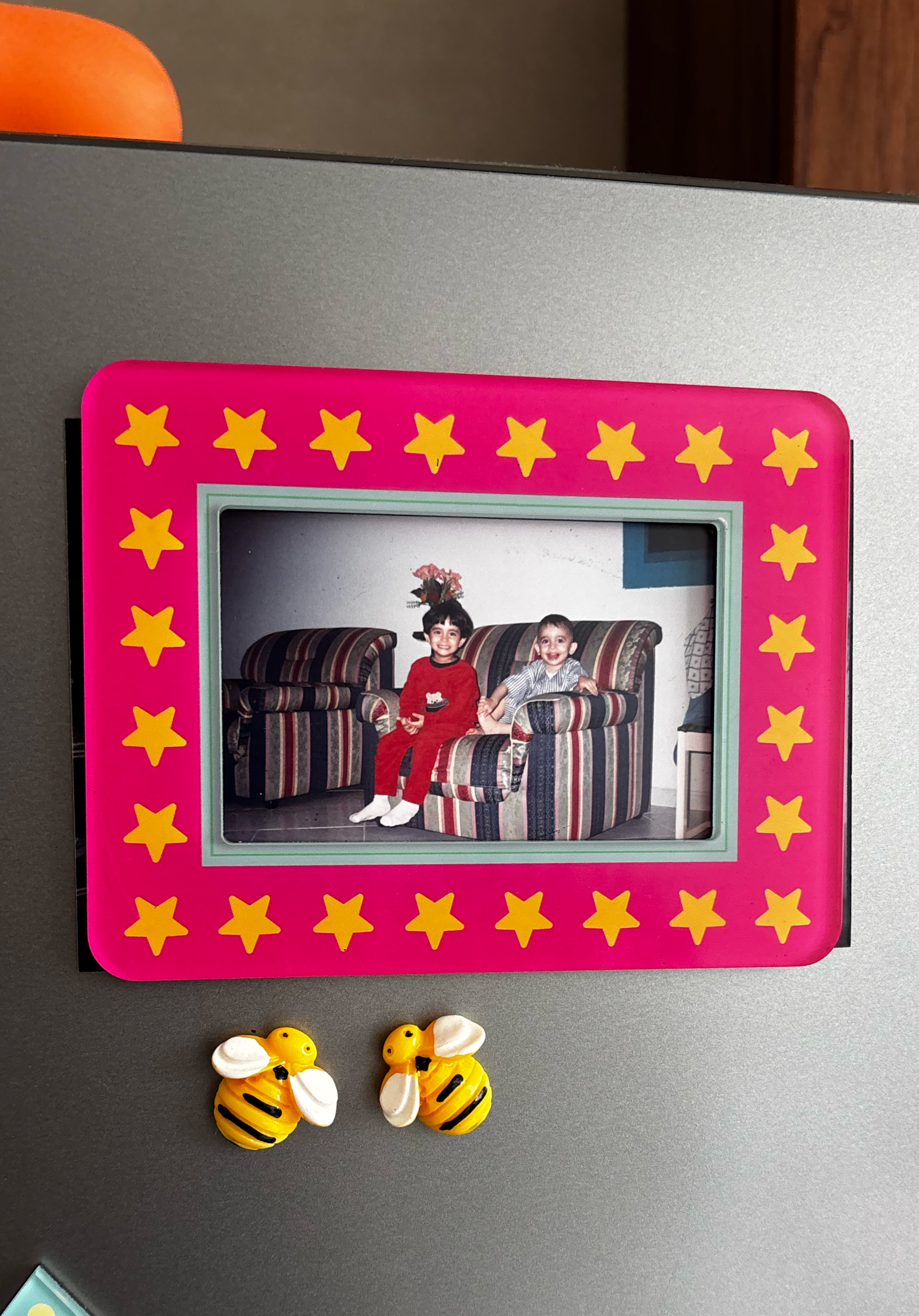 Bold Pink Magnetic Frame