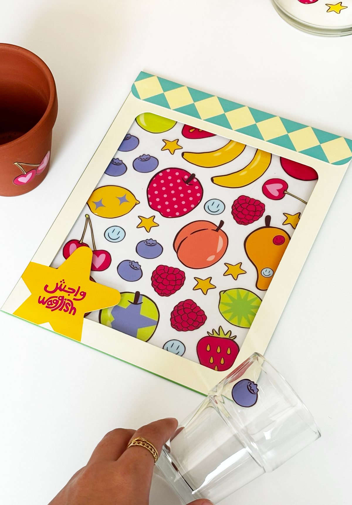 Fruit UV Stickers