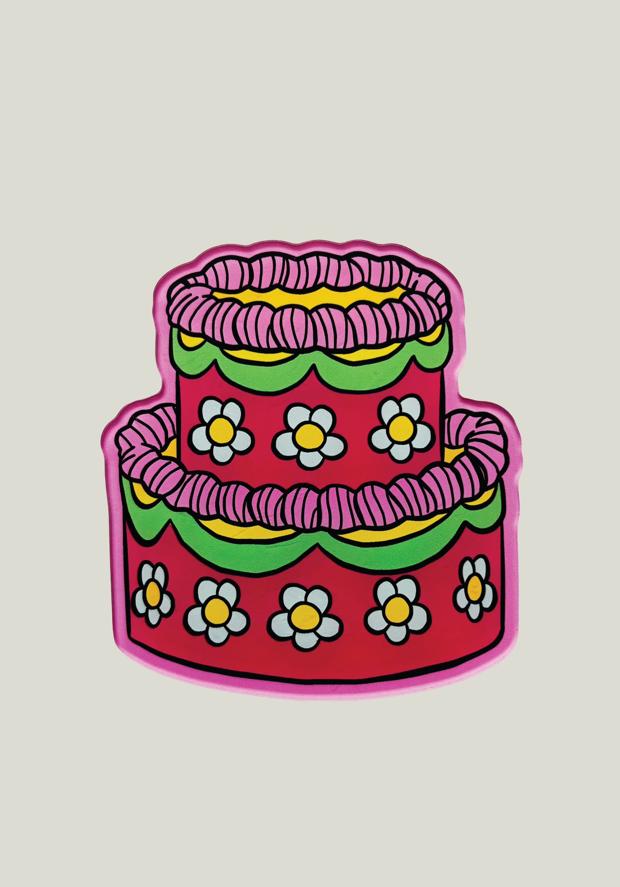 Flower Cake Coaster